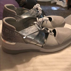 Michael Kors wedge sneakers